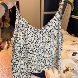 button up flower shirt. forever 21